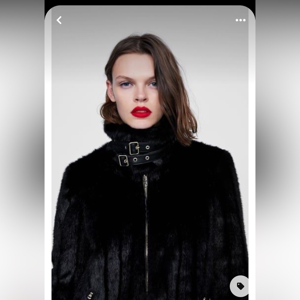 Zara Faux Fur jacket
